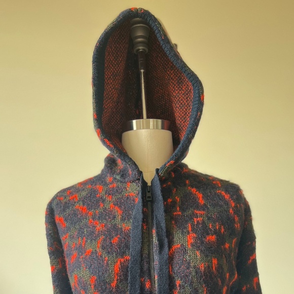 Zip Front Hooded Sweater Cardigan - Picture 3 of 6